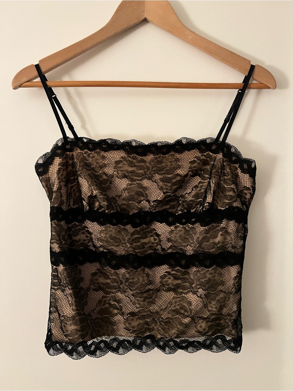 Cosabella Vintage Y2K Black Lace with Nude Lining